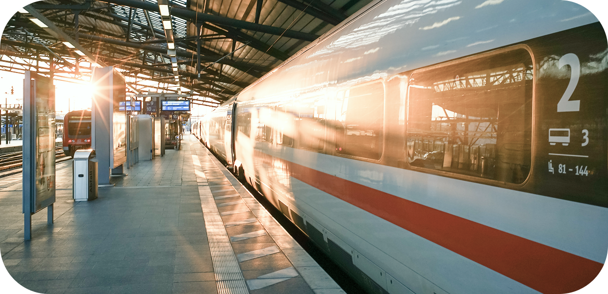 treno al binario